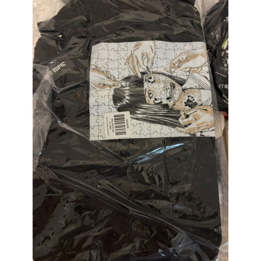 Shintaro Kago Girl Puzzle Portrait Hoodie large